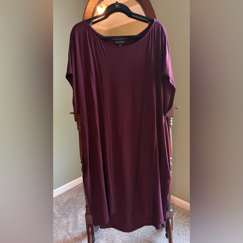 Universal Standard Helen Liquid Jersey Dress, Size L (22-24)